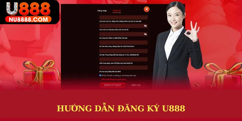 Hướng dẫn đăng ký U888