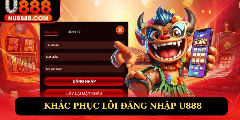 Cách khắc phục lỗi đăng nhập U888